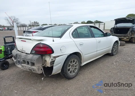 2005 Pontiac Grand Am Se из США, поврежденный, VIN 1G2NE52E75M165853